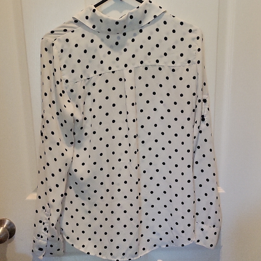 Express Portofino Shirt with Black Dots - Picture 2 of 3